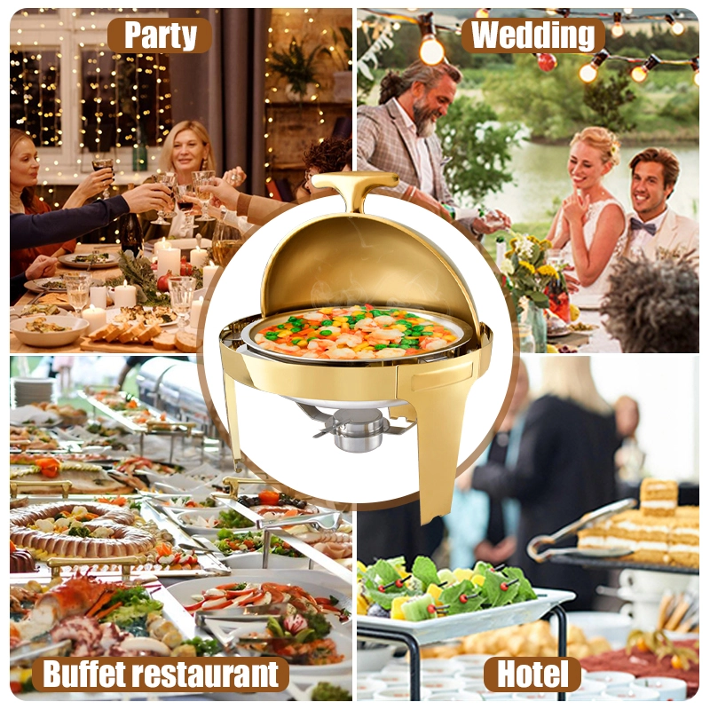 round chafing dish wholesale