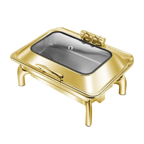 Bulk Custom Gold Chafing Dish Buffet Set