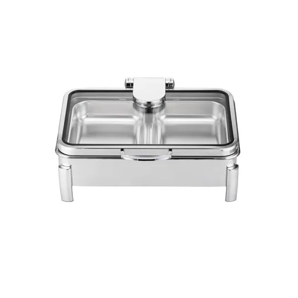 Custom Modern Chafing Dish 9L Stainless Steel Food Warmer short