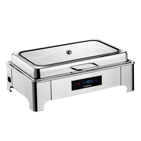 Wholesale Chafing Dishes Electric 9L with Visible Glass Lid (2)