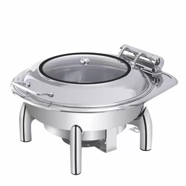 Wholesale Round Chafing Dish Buffet Set Stainless Steel