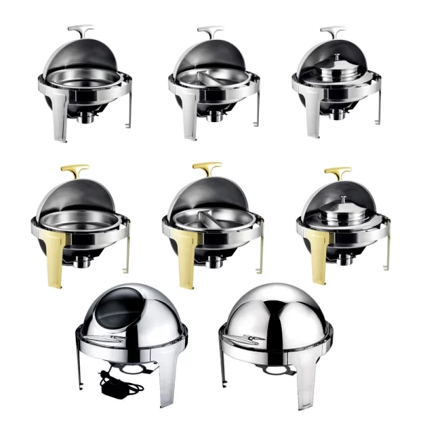 round chafing dish set wholesale