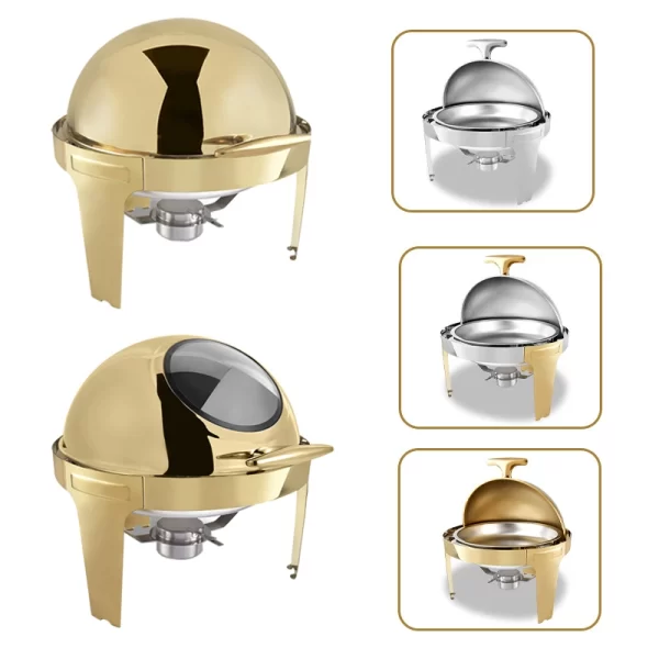 round chafing dish set wholesale