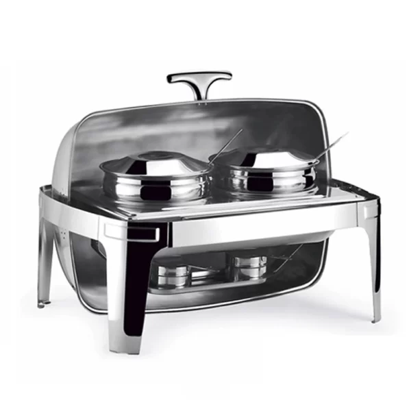 wholesale roll top chafing dish buffet set