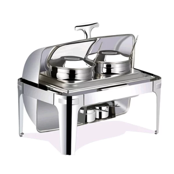 wholesale roll top chafing dish buffet set