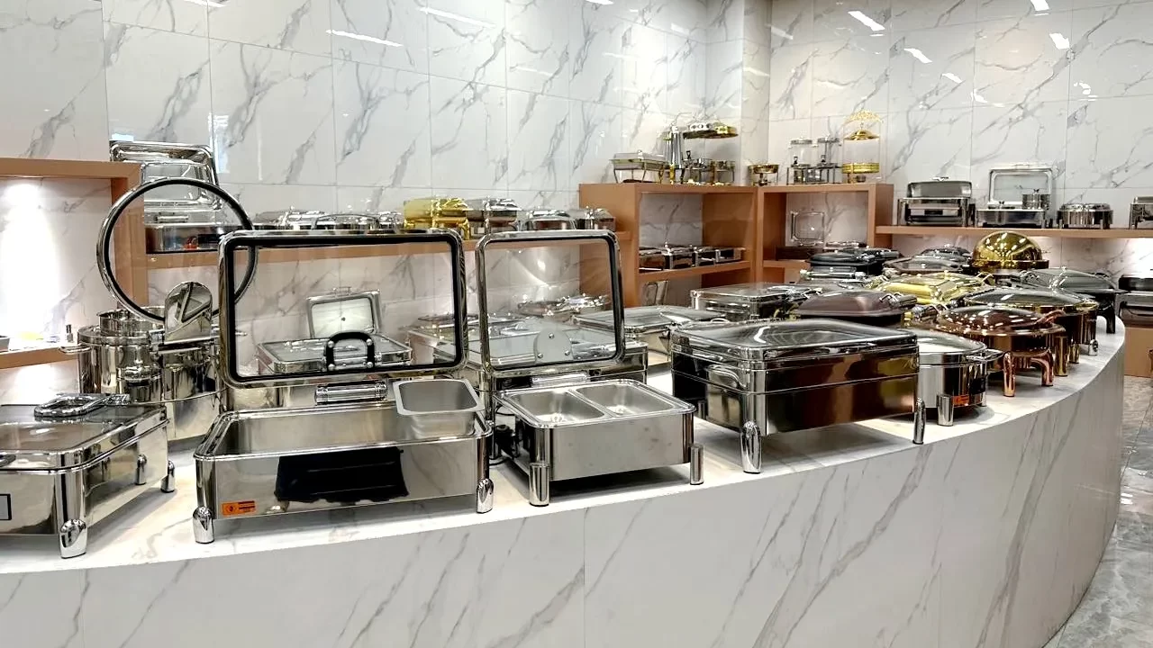 wholesale chafing dishes and Catering Supplies factory